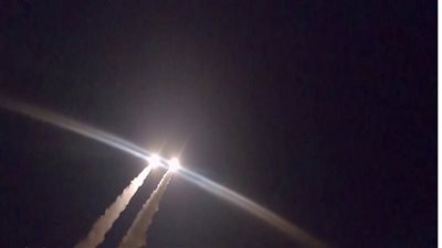 سقوط صاروخ من المقاومة الإسلامية بالعراق على هدف إسرائيلي في حيفا