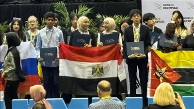 الفريق المصري يفوز بمسابقة الومبياد جينيس المقامة بجامعة روتشستر في نيويورك