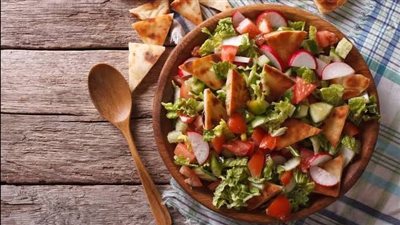 لسفرة عيد الأضحى.. طريقة عمل سلطة الفتوش