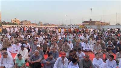 الآلاف يؤدون صلاة عيد الأضحى المبارك بمساجد وساحات الدقهلية