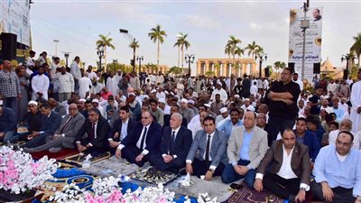  محافظ الأقصر يؤدي صلاة عيد الأضحى المبارك بساحة ابو الحجاج