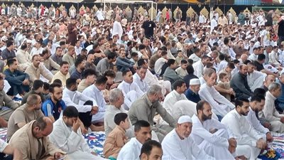 مراكز شباب القليوبية تستقبل مئات الآلاف من المواطنين لأداء صلاة عيد الأضحى المبارك