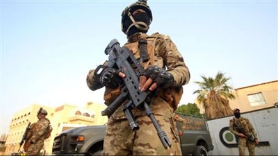 قوات النخبة العراقية لمكافحة الإرهاب تحرس المطاعم الأمريكية