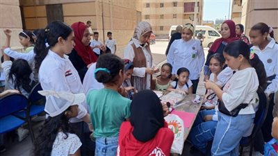 قصور الثقافة بالإسكندرية تحتفل بعيد الأضحى مع أطفال بشاير الخير