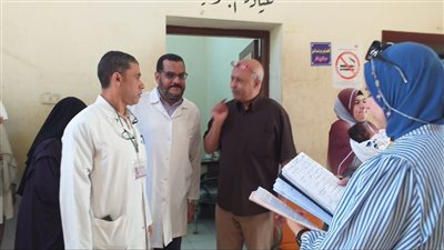  وكيل صحة الفيوم يتفقد المستشفيات والوحدات الصحية للاطمئنان على تقديم الخدمات الطبية 