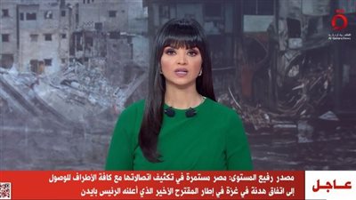 مصدر رفيع المستوى: مصر مستمرة في تكثيف اتصالاتها للوصول إلى اتفاق هدنة بغزة