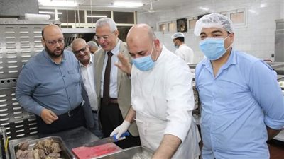 تردد 1200حالة بقسم الاستقبال والطوارئ بمستشفيات جامعة بني سويف