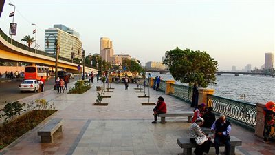 كورنيش النيل والحديقة الدولية تستقبل المواطنين للاحتفال بعيد الأضحى 