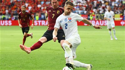 الشوط الأول.. سلوفاكيا تتقدم على بلجيكا بهدف نظيف