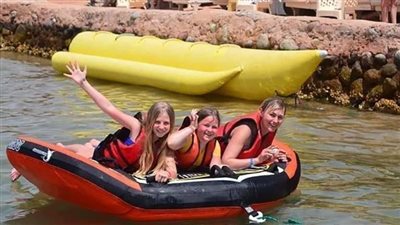  أجواء مبهجة في احتفالات عيد الأضحى على شواطئ شرم الشيخ