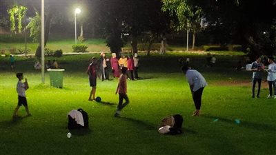 إقبال كبير على زيارة حدائق الرى بالقناطر الخيرية| صور 