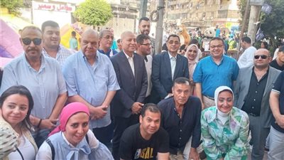 نائب محافظ القاهرة ورئيس حي مصر الجديدة يشاركان المواطنين احتفالات عيد الأضحى