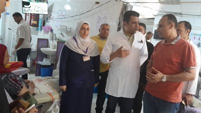 وكيل صحة البحيرة  يتفقد مستشفى إيتاى البارود 