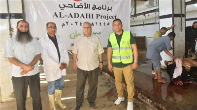 مدير الطب البيطري بالفيوم يتفقد أعمال ذبح الأضاحي بالمجازر الحكومية