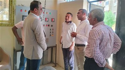 متابعة حل مشكلة ضعف مياه الشرب بقرى طامية في الفيوم 