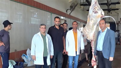 بيطري البحيرة ينفذ حملات على المجازر للتأكد من سير العمل 