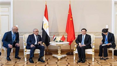 النائب العام يبحث مع نظيره الصيني تعزيز التعاون القضائي