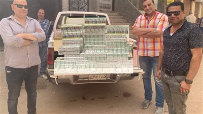 ضبط 860 علبة سجائر خلال بيعها بأزيد من الأسعار الرسمية بالفيوم 