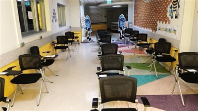 19 طالبًا وطالبة يخوضون سباق الثانوية العامة داخل مستشفى 57357