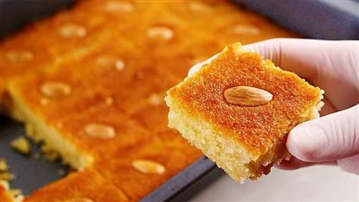 طريقة تحضير البسبوسة الشهية بخطوات بسيطة