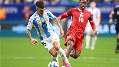 شوط أول سلبي بين الأرجنتين وكندا في كوبا أمريكا