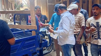  ضبط حاله بناء مخالفه بشرق شبرا الخيمة 