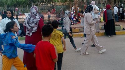 9000 مواطن يواصلون الاحتفال بعيد الأضحى المبارك في حديقة الحيوان بالزقازيق 