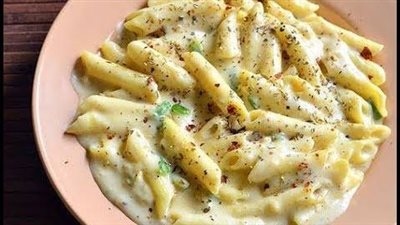 طريقة عمل الباستا بالوايت صوص والدجاج