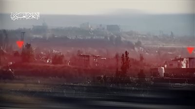 القسام تنشر مشاهد استهداف مواقع إسرائيلية في حي الزيتون بقذائف الهاون