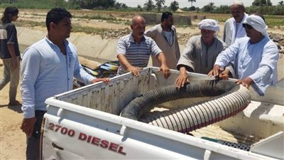 الفيوم تتصدى لسرقة مقررات مياه الري بالترع والمجاري المائية 