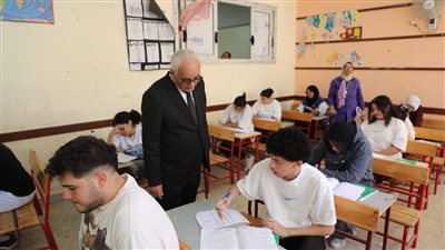 وزير التربية والتعليم يتفقد امتحانات الثانوية العامة 2024