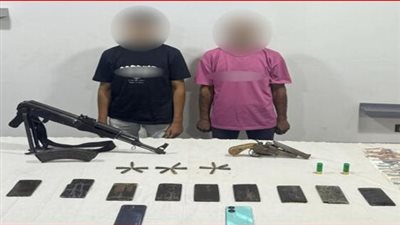 ضبط عنصريين بحوزتهما كيلو حشيش في الشرقية