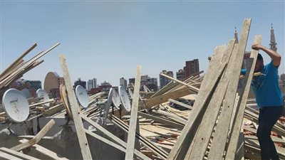 تنفيذ إزالة فورية لثلاث حالات تعدٍّ بالبناء المخالف في  الإسماعيلية