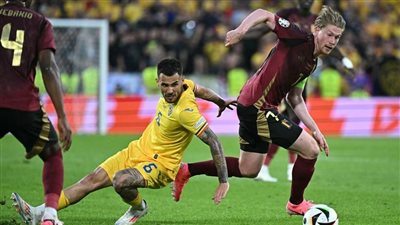 بالأرقام.. دي بروين أفضل لاعب في الشوط الأول من مباراة بلجيكا ورومانيا