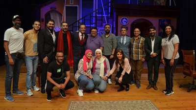 خالد جلال يشهد عرض 