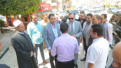 محافظ كفرالشيخ يتفقد الخدمات والمرافق بشوارع العاصمة