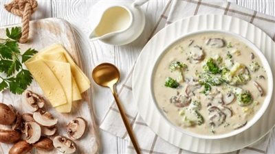 على خطى المطاعم| حضري شوربة المشروم بالكريمة