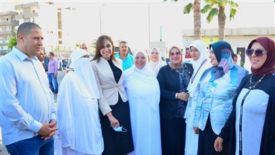 نائب محافظ البحيرة تستقبل حجاج الجمعيات الأهلية