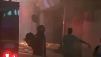 انقطاع الكهرباء بشكل مفاجئ يتسبب في حريق بمول الإسكندرية 