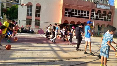 تدريبات وأنشطة متنوعة بمركز شباب سموحة