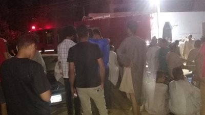 الحماية المدنية تسيطر علي حريق نشب بمستودع قطع غيار سيارات بالدقهلية