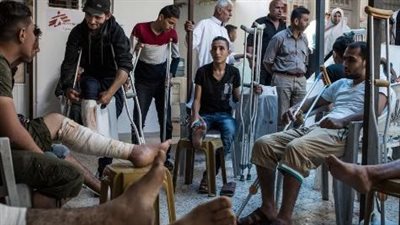 إصابات برصاص قناصة جيش الاحتلال في حي تل السلطان غرب رفح الفلسطينية