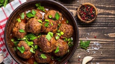 كرات لحم مفروم للرجيم على خطى المطاعم 