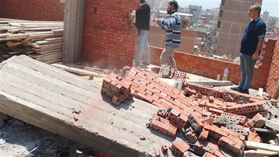 إزالة 6 حالات تعدي على الأراضي الزراعية بالغربية