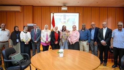 بحوث الصحة الحيوانية يستقبل وفد رفيع المستوى من منظمة الفاو