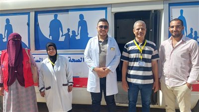 فرق المبادرات الرئاسية بالفيوم تقدم خدماتها لـ 3 الاف و656 مواطن