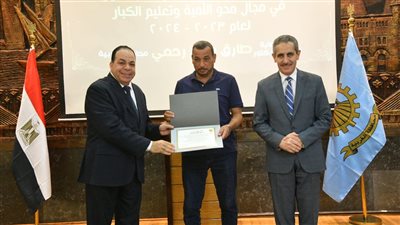 الغربية تحتفل بحصوله علي المركز الأول على مستوى الجمهورية في محو الامية