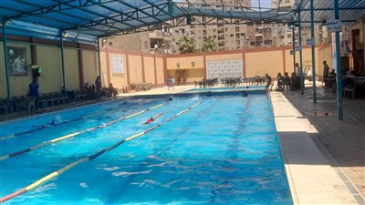 متابعات ميدانية لحمامات سباحة إدارة شباب قليوب