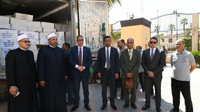 محافظ الفيوم يشهد تسليم لحوم صكوك الأضاحي والإطعام للأسر الأولى بالرعاية