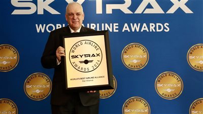 مصر للطيران تهنئ تحالف ستار العالمي لفوزه بجائزة أفضل تحالف طيران فى العالم